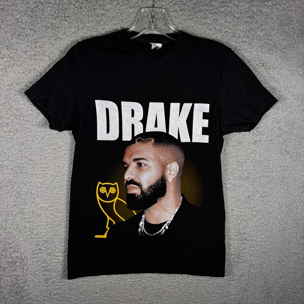 Drake Kanye West Free Larry Hoover Concert T-Shirt Black OVO Small Delta Rap